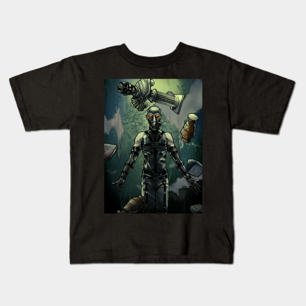 Psycho mantis Kids T-Shirt by HeohKim